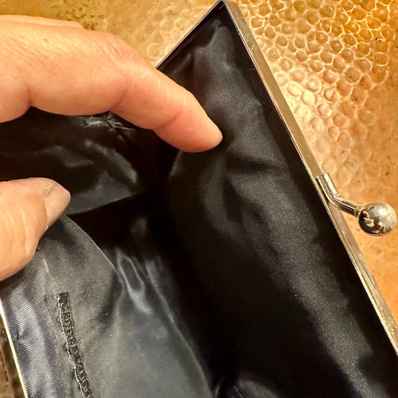 Beaded Black Evening bag - Picture 4 of 7